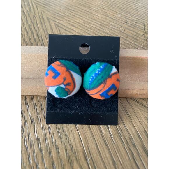 University of Florida Gators Theme Post Earrings - Picture 3 of 5